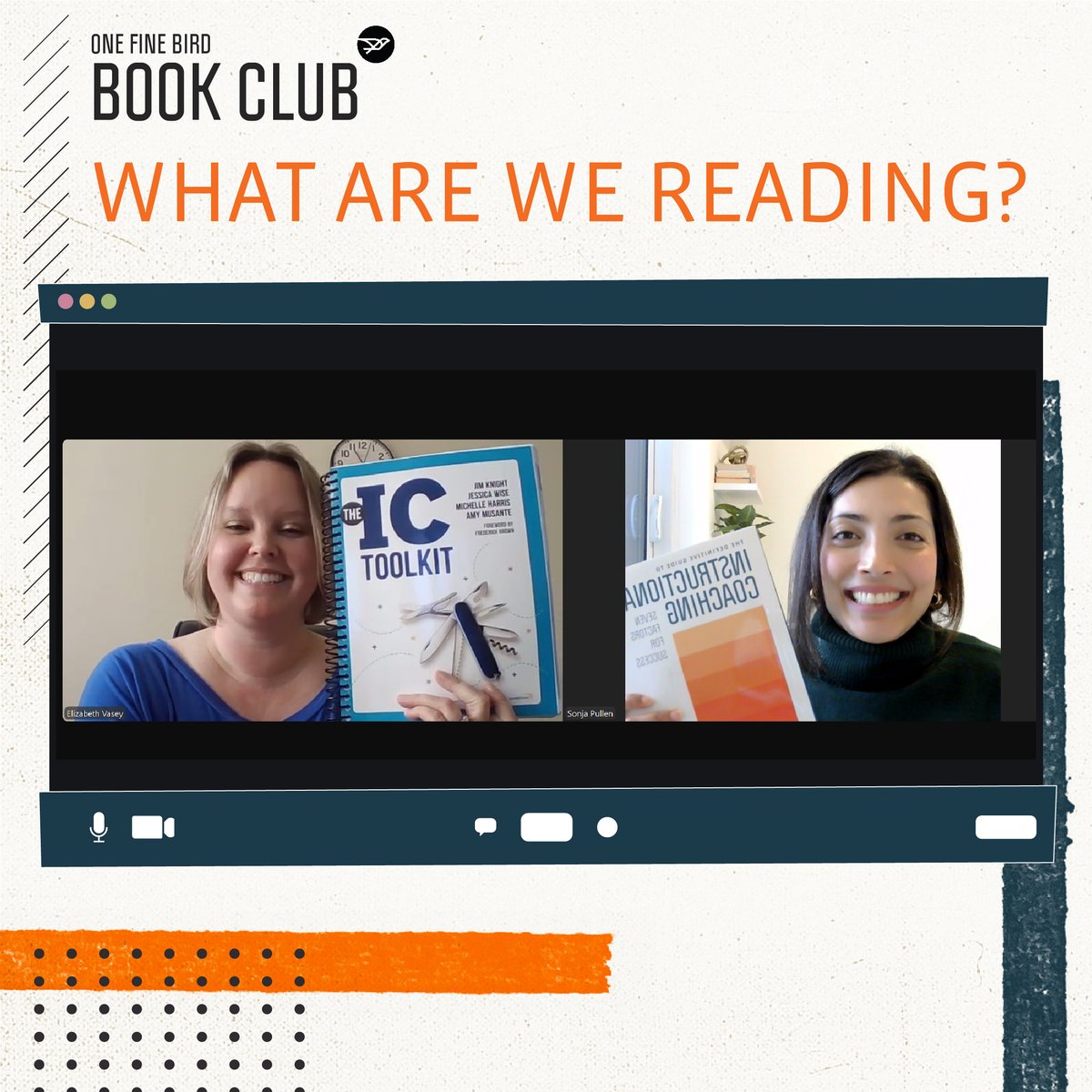 CoachingPD's tweet photo. The One Fine Bird Book Club, led by @CoachJessWise is diving deep into Success Factor: #Data with #DataRules π 3 months. 3 sessions. Real talk about how data can lead to better #coaching & real change. https://t.co/r0rscWqTaA