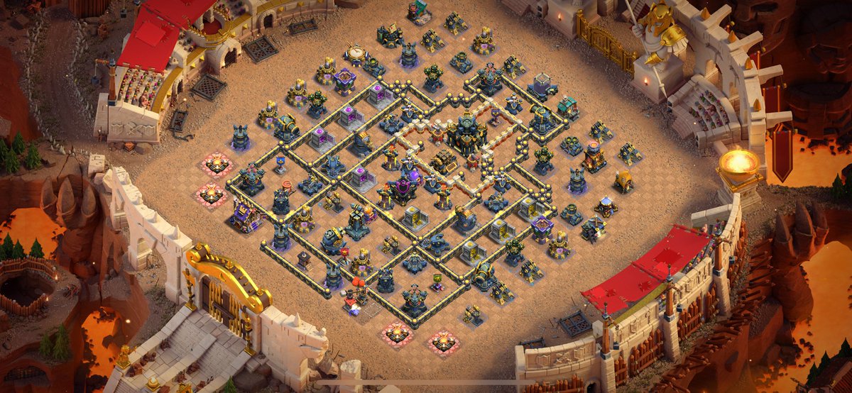 share the base I built for stage2✈️

CC :2Ice 1Furnace Rest Archer or 3Ice
I hope this base works well🐳

link.clashofclans.com/jp?action=Open…