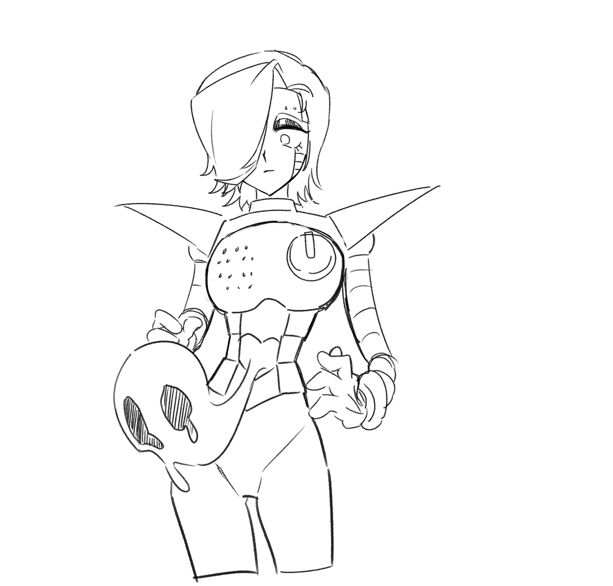 뭔가좀 제대로그릴 기력이 없