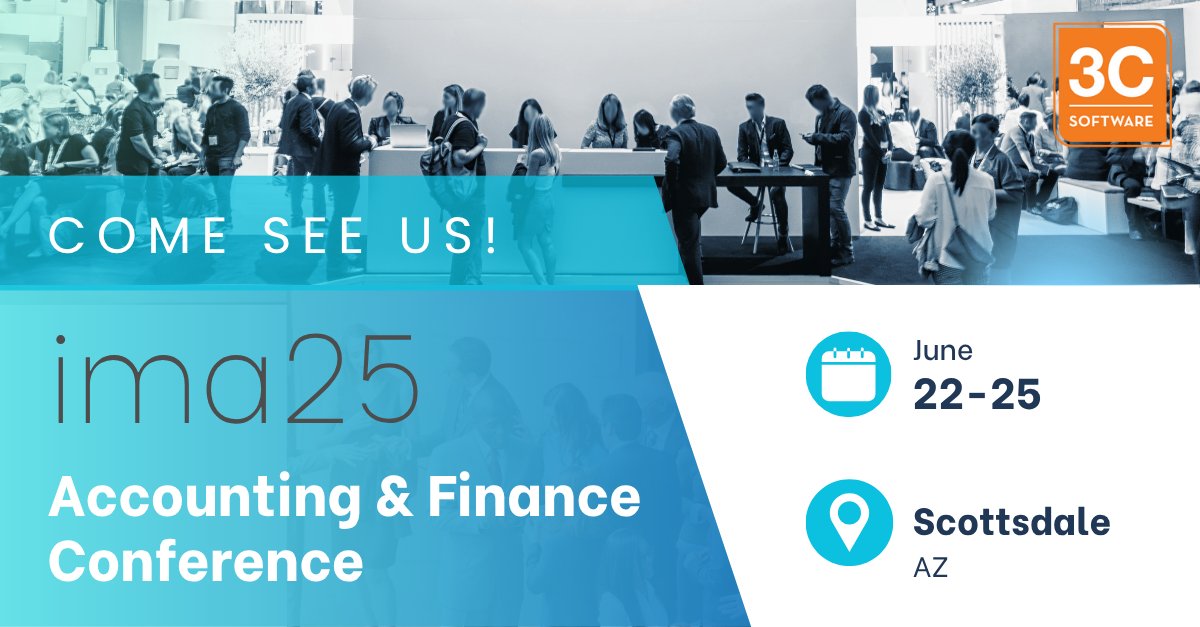 3C Software (@3csoftware) on Twitter photo 📣 TODAY & TOMORROW
If you're in Scottsdale for ima25 then don't forget to come visit with us before the conference ends!
Let's talk costing and profitability 🎉
#costing #profitability #financeleadership 📣 TODAY & TOMORROW
If you're in Scottsdale for ima25 then don't forget to come visit with us before the conference ends!
Let's talk costing and profitability 🎉
#costing #profitability #financeleadership