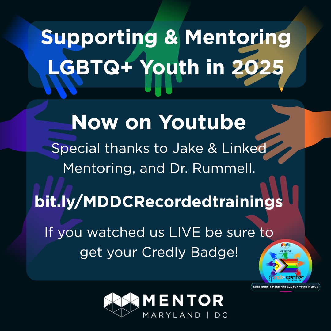 MENTOR Maryland | DC tweet media