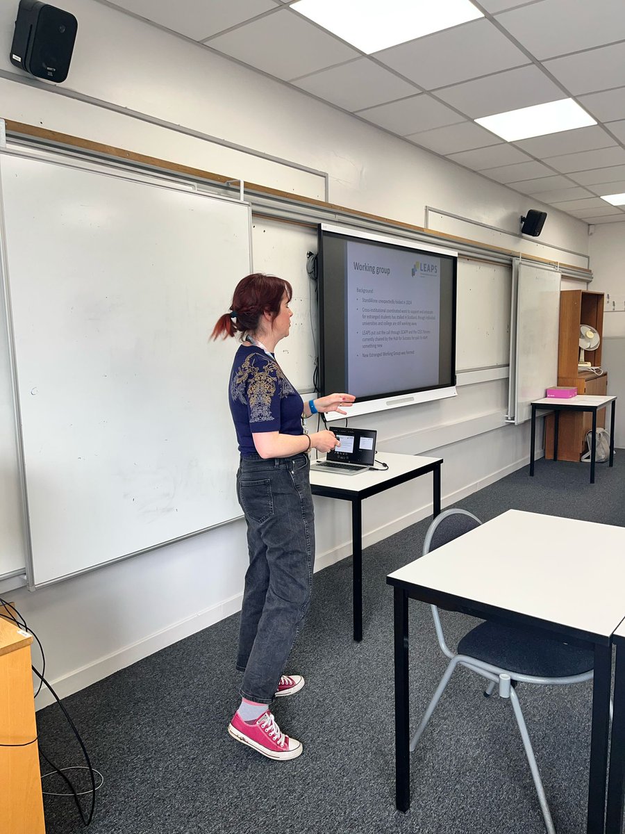 Thanks so much <a href="/edinburghcoll/">Edinburgh College</a> for inviting LEAPS to speak at your student experience team development day! 😀

It was great to share how we've been restarting the national conversation around supporting estranged students and to have the chance to spark further discussions. 🌟