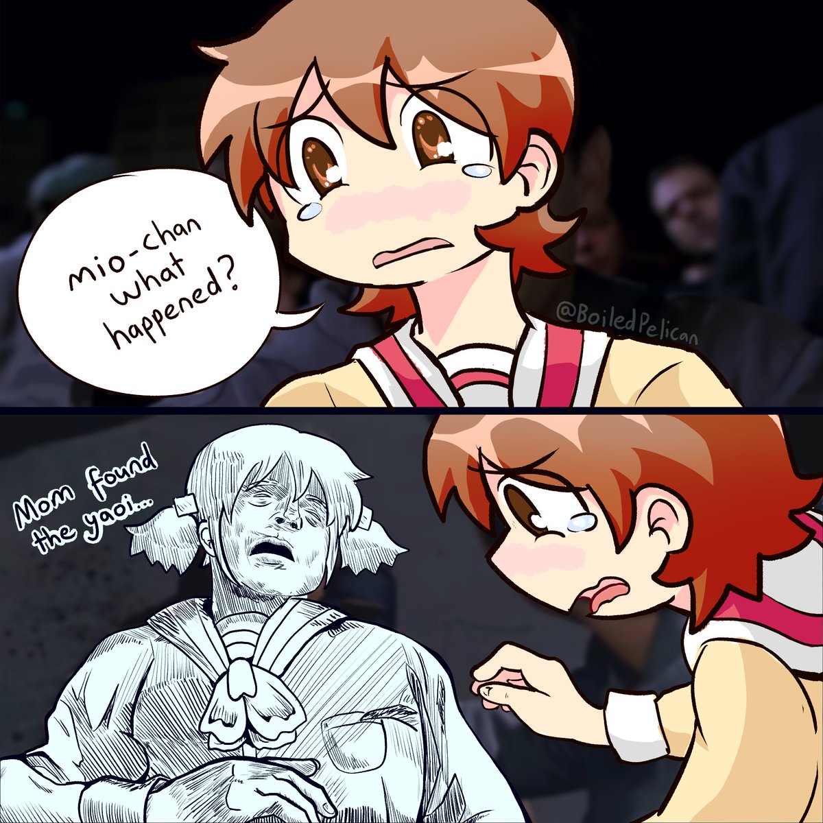 BoiledPelican's tweet image. Nichijou art 40
Disaster