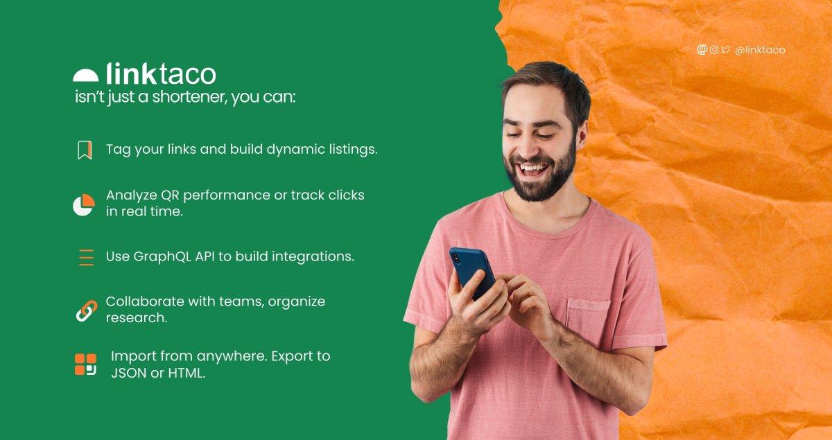 #RealEstate is all about timing, clarity, and great presentation. #LinkTaco helps realtors build branded, organized, high-impact link ecosystems that support sales, not slow them down.

🔗 linkta.co/lt-features