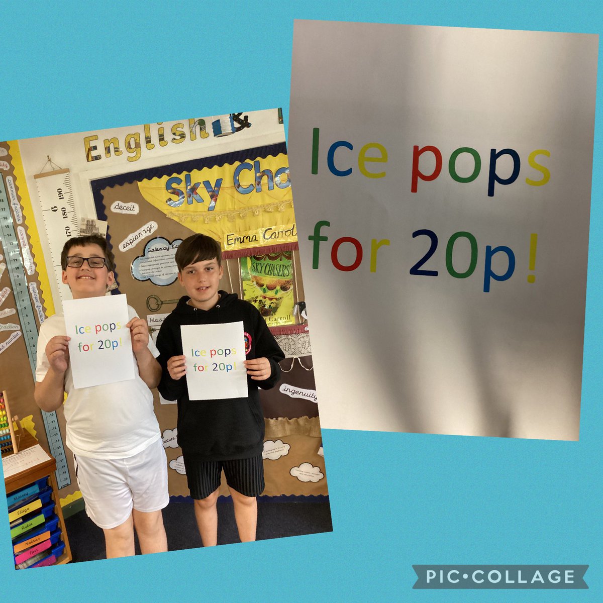 Thank you to everyone who supported the Year 6 stalls today. The girls we be reinvesting some of their money into more stock for the whole-class summer stalls in week 7! Tomorrow, two of the boys will be selling ice pops after school for their project! We hope to see you there!