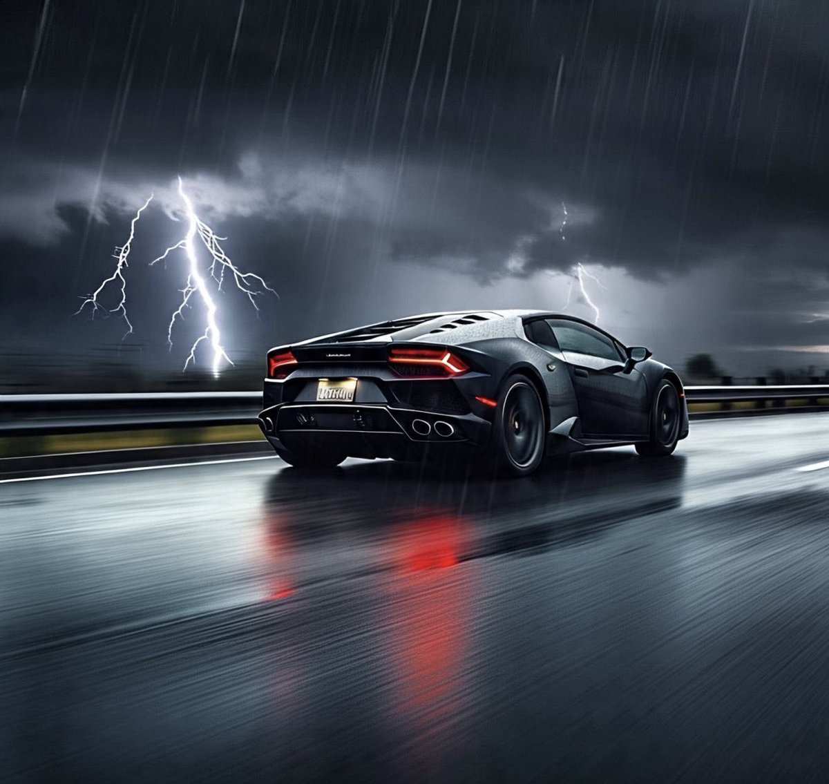 Billionairewtv's tweet image. Unleash the beast where darkness meets power &amp;amp; speed reigns. Feel the raw energy of performance, lit by lightning. #Lamborghini #SupercarLifestyle #PerformanceDriving #NightRiders #SpeedAndPassion #AutomotiveExcellence #CarEnthusiastsUnite #SpeedDemons #Billionairewheelstv