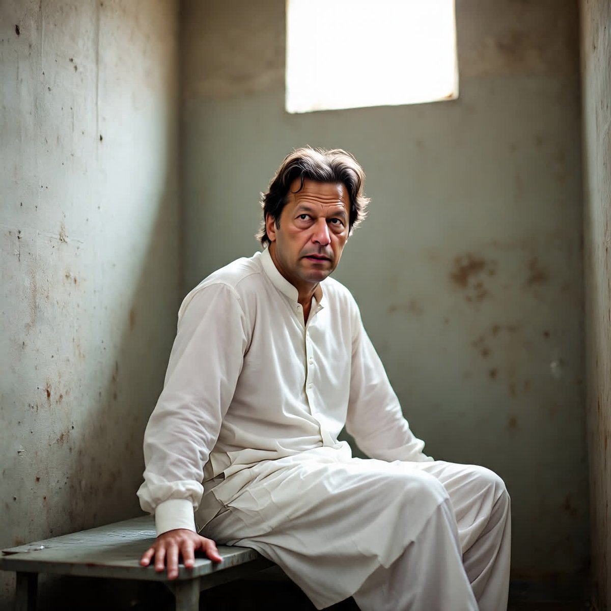ہاتھی گھوڑے توپ تلواریں، فوج تو تیری ساری ہے 
زنجیر میں جھکڑا شہزادہ ہمارا، اب بھی سب پہ بھاری ہے

<a href="/TeamiPians/">Team Insafians 𝗣𝗼𝘄𝗲𝗿</a>
#MinusKhanAbsolutelyNot