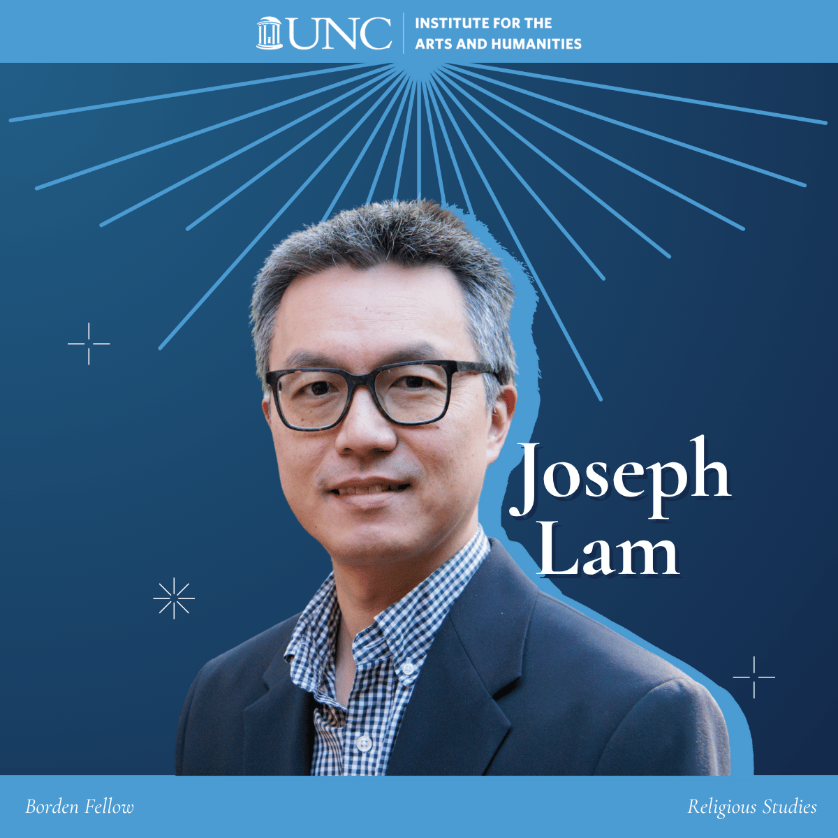 Joseph Lam has received the IAH’s Schwab Award and the King’s College London Collaboration Grant. He will be a Borden Fellow next spring, when he will work on “How Sacrifice Became Atoning”. @ReliUNC