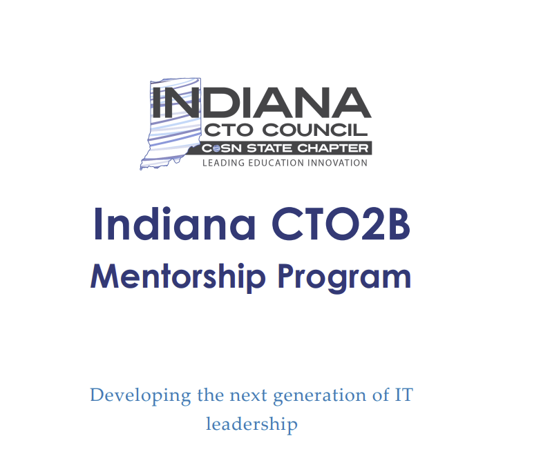 Indiana CTO (@indianacto) on Twitter photo Are you or one of your teammates interested in our CTO2B mentorship program? Don't forget to complete your application! indianactocouncil.org/cto2b
Join CTO2B and take the next step in your leadership journey—where education, technology, and visionary leadership converge! Are you or one of your teammates interested in our CTO2B mentorship program? Don't forget to complete your application! indianactocouncil.org/cto2b
Join CTO2B and take the next step in your leadership journey—where education, technology, and visionary leadership converge!