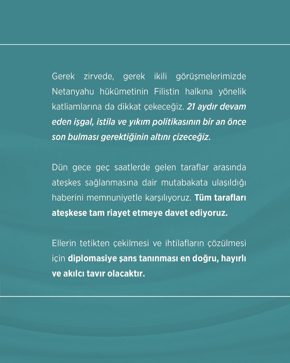 Cumhurbaşkanımız Sayın Recep Tayyip Erdoğan, NATO Devlet ve Hükümet Başkanları Zirvesi'ne katılmak üzere Hollanda'ya yapacağı ziyaret öncesi Esenboğa Havalimanı'nda açıklamalarda bulundu.