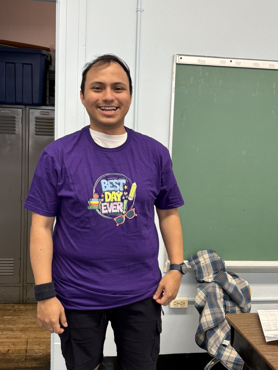 Every day is the “Best Day Ever” <a href="/CentralSchool33/">Central Elementary School</a> with Mr. Cortez! The teacher with many talents!