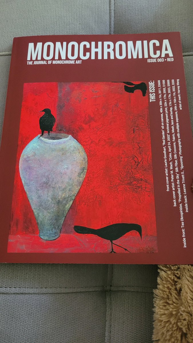 Wonderful publisher. Thank you so much for selecting my paintings for publishing the wonderful selection of artist.  The book is gorgeous. Love the selection of artist he picked.
 Pat Flanagan
Unapproached LLC
Publisher of
@NovumArtis &amp; @MonochromicaMagazine