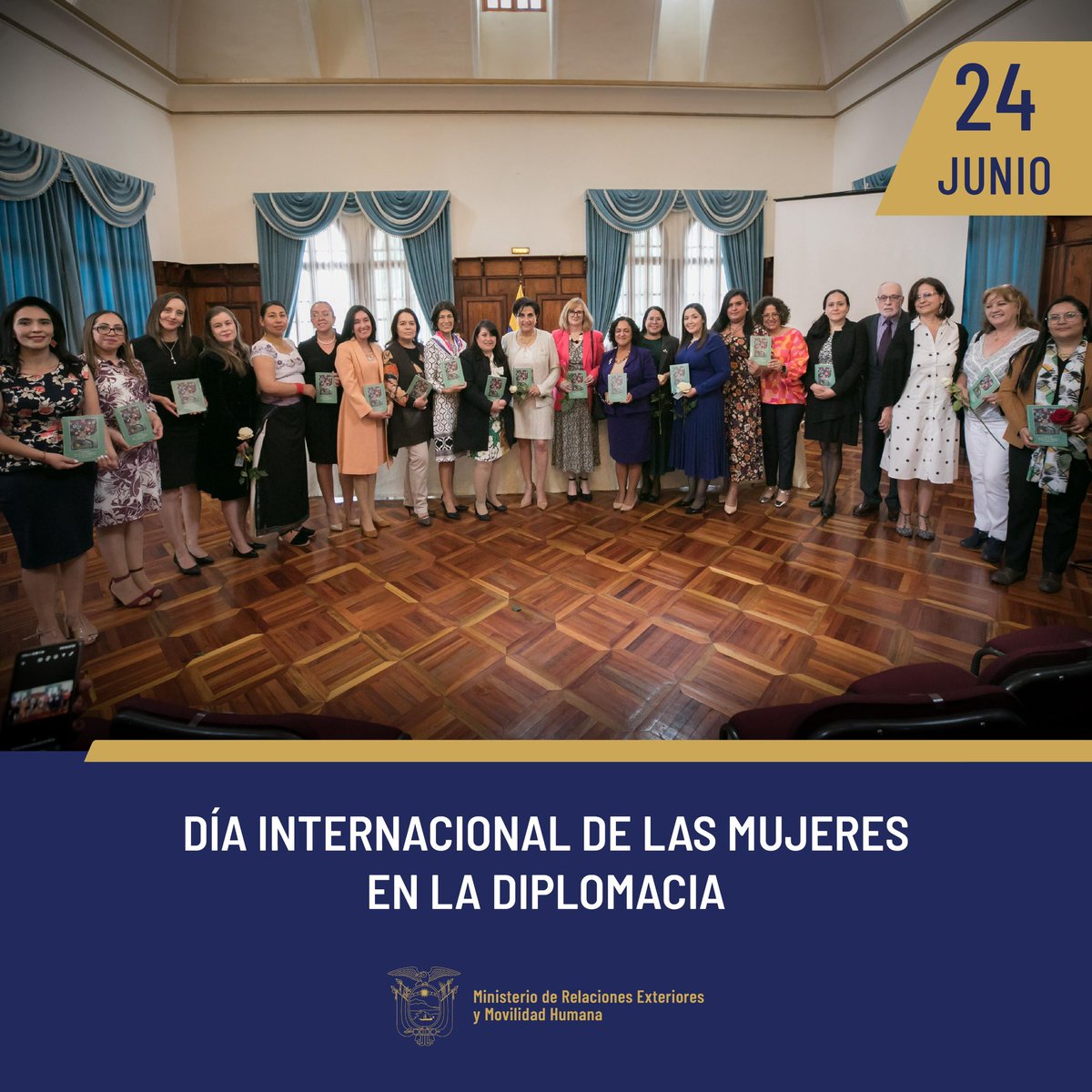 En el Día Internacional de las Mujeres en la Diplomacia, saludamos a quienes, con su trabajo diario, construyen puentes para fortalecer la cooperación, los lazos de amistad y aportar al desarrollo de nuestros pueblos.