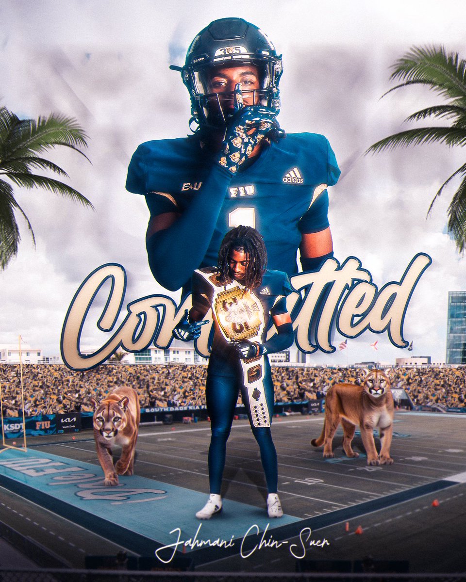 Jahmani CS (@jahmani_cs22) on Twitter photo "All Glory To God, Paws Up!"
Class of 2026 5’10 170 Cornerback Jahmani Chin-Suer has Committed to Florida International University.
#LockedIn #PawsUp #Committed #FiU #family #strap
<a href="/CoachShort53/">Quentin Short</a> <a href="/A_Gaitor/">Anthony Gaitor</a> <a href="/FIUFootball/">FIU Football</a> <a href="/FLVarsityRivals/">FlaVarsity</a> <a href="/burleyjj/">Coach Jerald Burley</a> <a href="/Piper_Athletics/">Piper High School Athletic Department</a> <a href="/PawsUpPodcast/">Paws Up Podcast</a> "All Glory To God, Paws Up!"
Class of 2026 5’10 170 Cornerback Jahmani Chin-Suer has Committed to Florida International University.
#LockedIn #PawsUp #Committed #FiU #family #strap
<a href="/CoachShort53/">Quentin Short</a> <a href="/A_Gaitor/">Anthony Gaitor</a> <a href="/FIUFootball/">FIU Football</a> <a href="/FLVarsityRivals/">FlaVarsity</a> <a href="/burleyjj/">Coach Jerald Burley</a> <a href="/Piper_Athletics/">Piper High School Athletic Department</a> <a href="/PawsUpPodcast/">Paws Up Podcast</a>