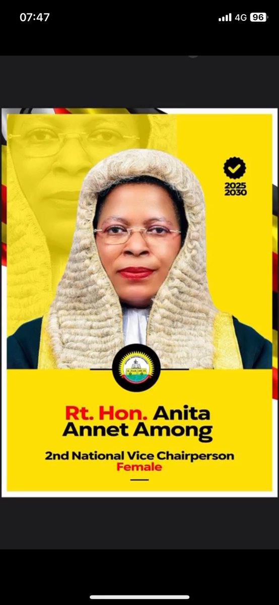 aaa4good's tweet image. With strength, humility, and unstoppable energy,
@AnitahAmong is the NRM star lighting the way for future generations. Kindly send her to NEC!! #ShiningBright #ServiceAndUnity
@SabitiJoseph @Kateshd @HonWitonze @SalimSaadUhuru @FrankTumwebazek @AndrewOulanyah @MichealMawanda1