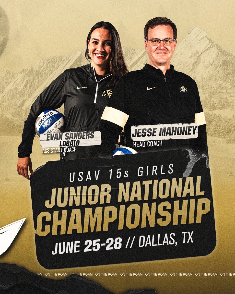 CUBuffsVB's tweet image. Calling all future Buffs! Catch our coaches in Texas this week👀🤩🦬
#GoBuffs // #CUBuffsVB