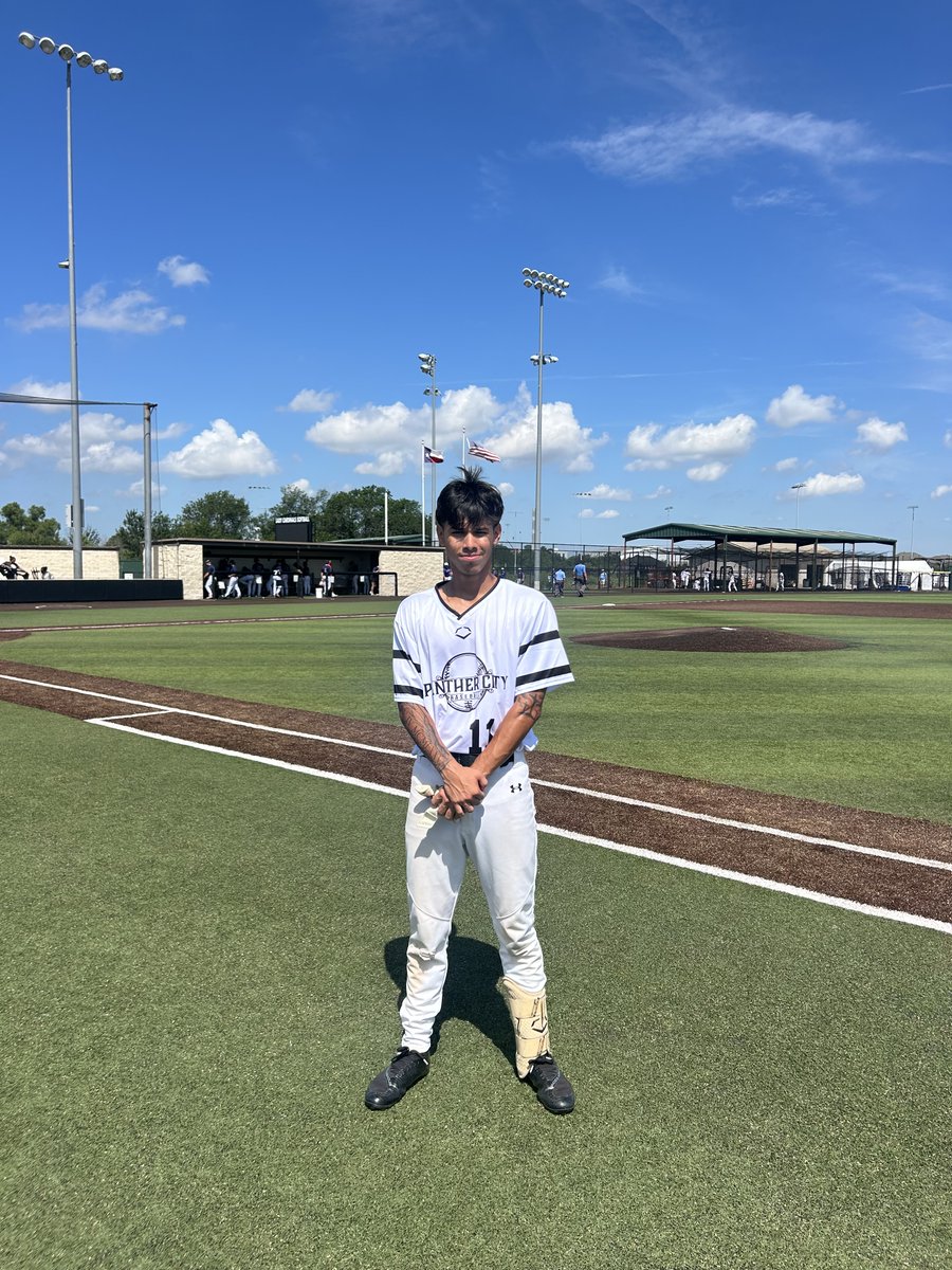 âFive Tool Texasâ (@fivetooltexas) on Twitter photo #ConnieMack25 F: <a href="/FWCats_Kirby/">Ft. Worth Cats Baseball Club</a> Black 1, Oklahoma Express 18U 0
PoG: <a href="/MarioR3Jr/">Mario Reyna</a> 7 IP, 5H, BB, 10K
Hitter: <a href="/Keanuleeerod/">Keanu Rodriguez</a> 1-1, RBI #ConnieMack25 F: <a href="/FWCats_Kirby/">Ft. Worth Cats Baseball Club</a> Black 1, Oklahoma Express 18U 0
PoG: <a href="/MarioR3Jr/">Mario Reyna</a> 7 IP, 5H, BB, 10K
Hitter: <a href="/Keanuleeerod/">Keanu Rodriguez</a> 1-1, RBI