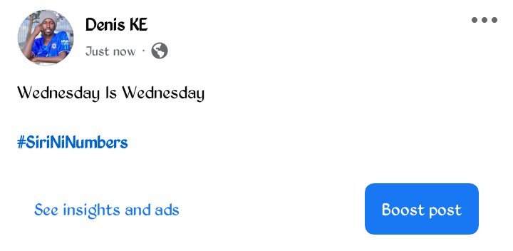 Wacha niambie hawa nione kama wanawezawacha kutype amen na watokee kesho.
