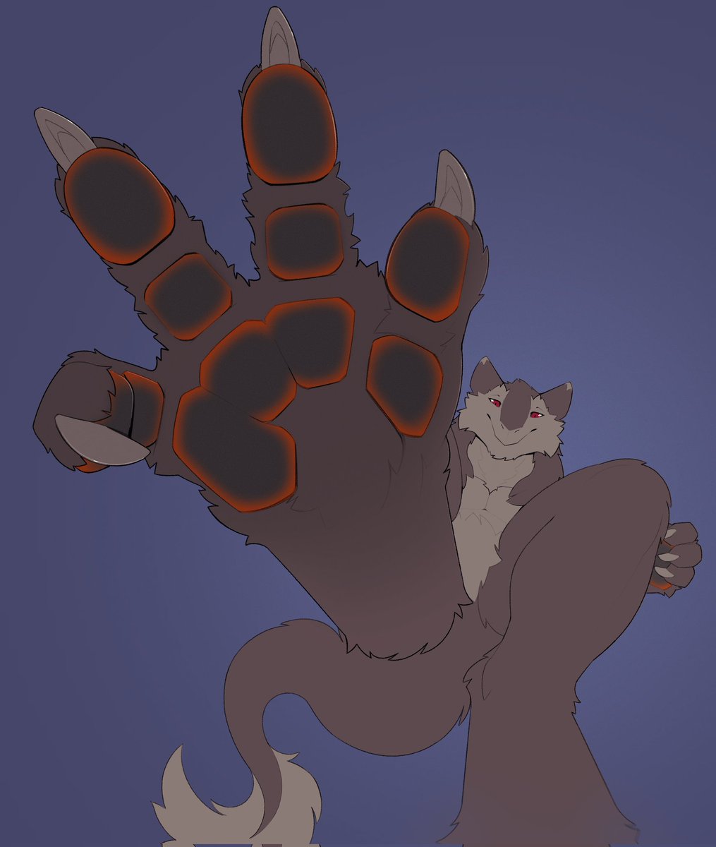 "Why hello there cutie, almost stepped on ya~"

Absolutely incredible artwork done by <a href="/Iggythelizzy/">Iggy</a>