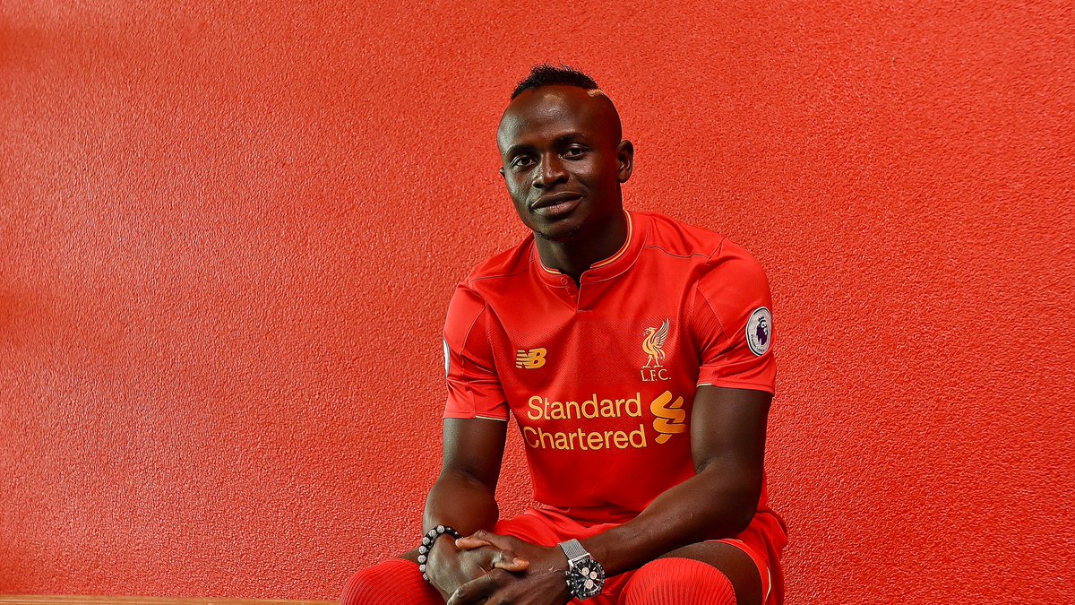Sadio Mane joined the Reds nine years ago ❤️