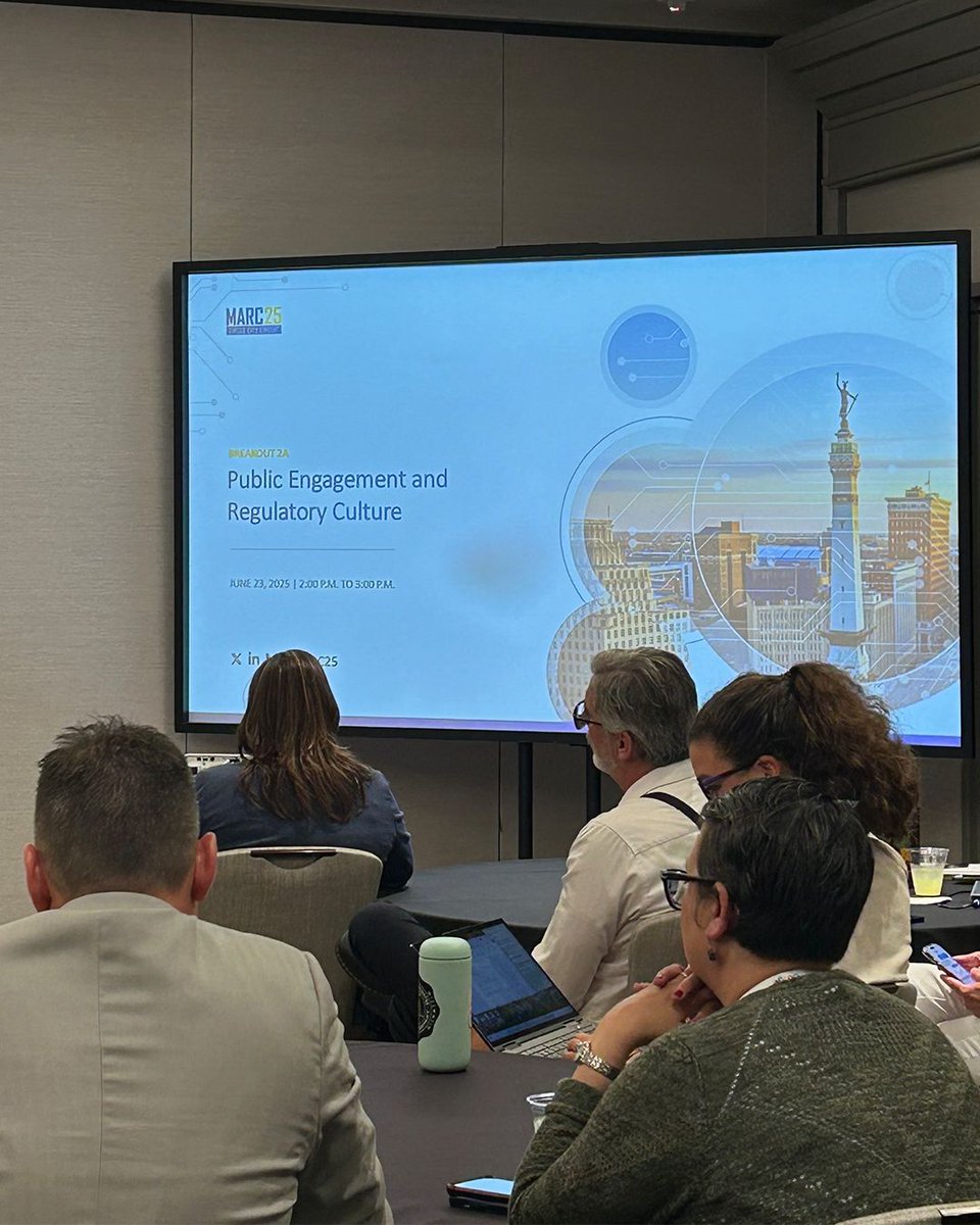 CUB's Sarah Moskowitz spoke to a packed room as she participated in a panel discussion on "Public Engagement and Regulatory Culture" at the Mid-America Regulatory Conference,  <a href="/MARCRegulatory/">Mid America Regulatory Conference</a>, this week. It's important to have the voice of consumer advocates in these discussions!