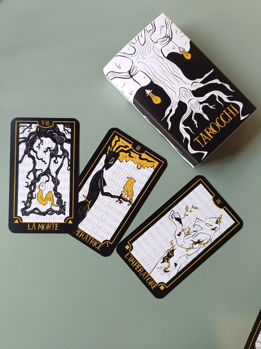 vesperiis's tweet image. Tarot deck!
For an exam, I&apos;m really proud of the result!