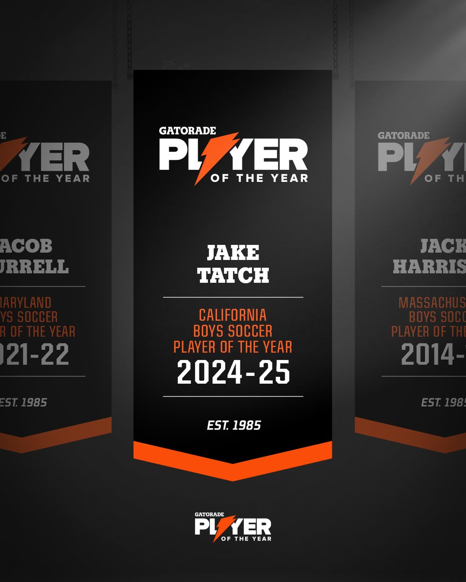 CIFSS's tweet image. A HUGE congratulations to Jake Tatch from @JSerraAthletics for being named the 2024-2025 @gatorade California Boys Soccer Player of the Year! ⚽👏
Swipe ➡️ to read more about Jake and his accomplishments on and off the soccer field! 👀⚡️
#GatoradePOY #GatoradePartner #CIFSSSoccer