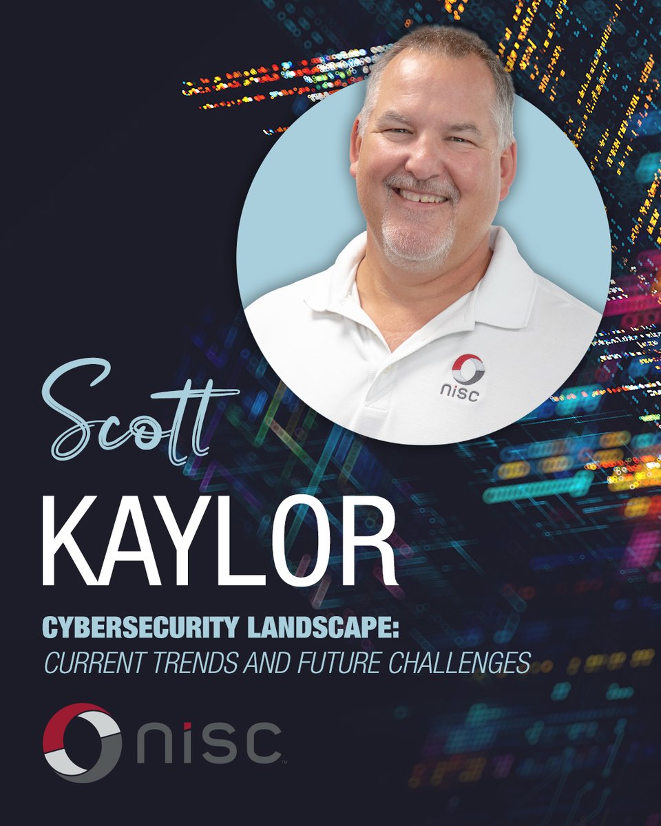 NISC_coop's tweet photo. Join us at Co-op Cyber Tech this Thursday, June 26, at 11 am to hear from Scott Kaylor, Sr. Manager Business Services.  
This session will provide an overview of the latest cybersecurity trends shaping the industry, along with key tools and best practices to strengthen defenses. https://t.co/l7BVP5J0oW