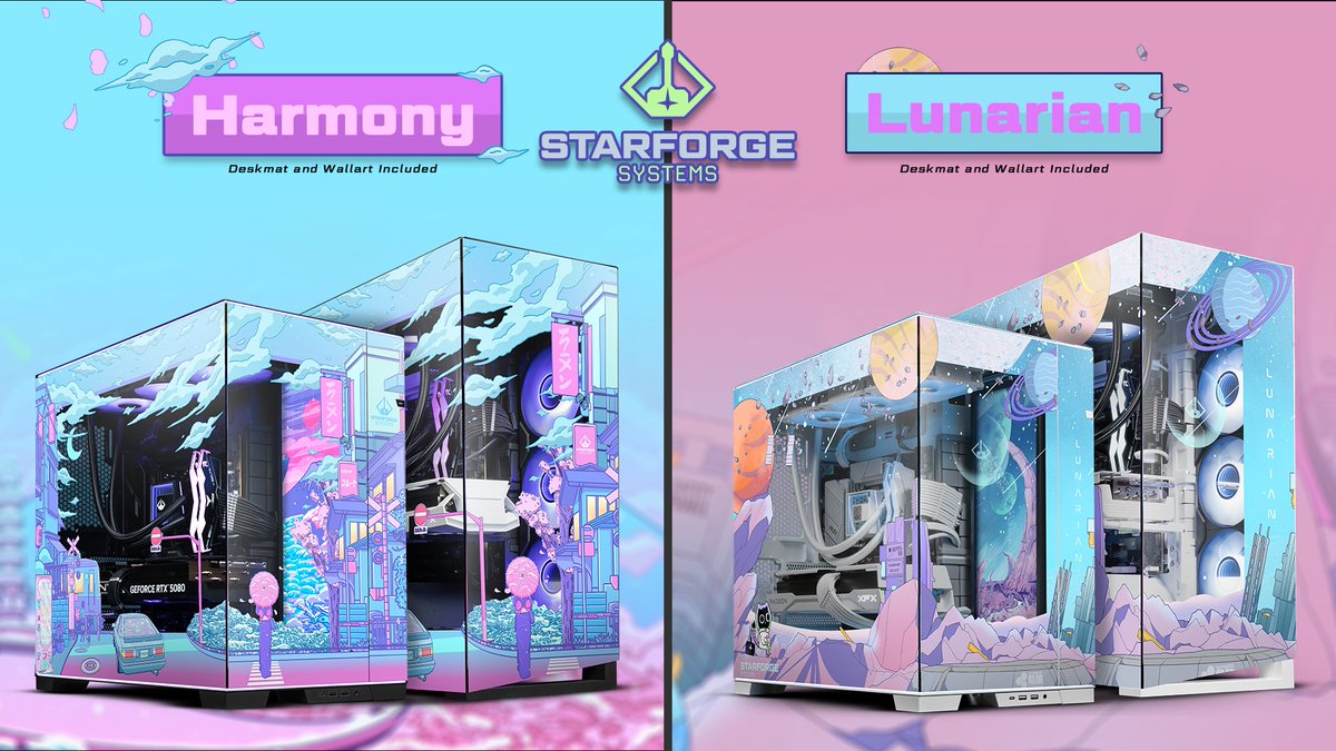 You asked. We listened. 

By popular demand, both Lunarian and Harmony cases are BACK!
