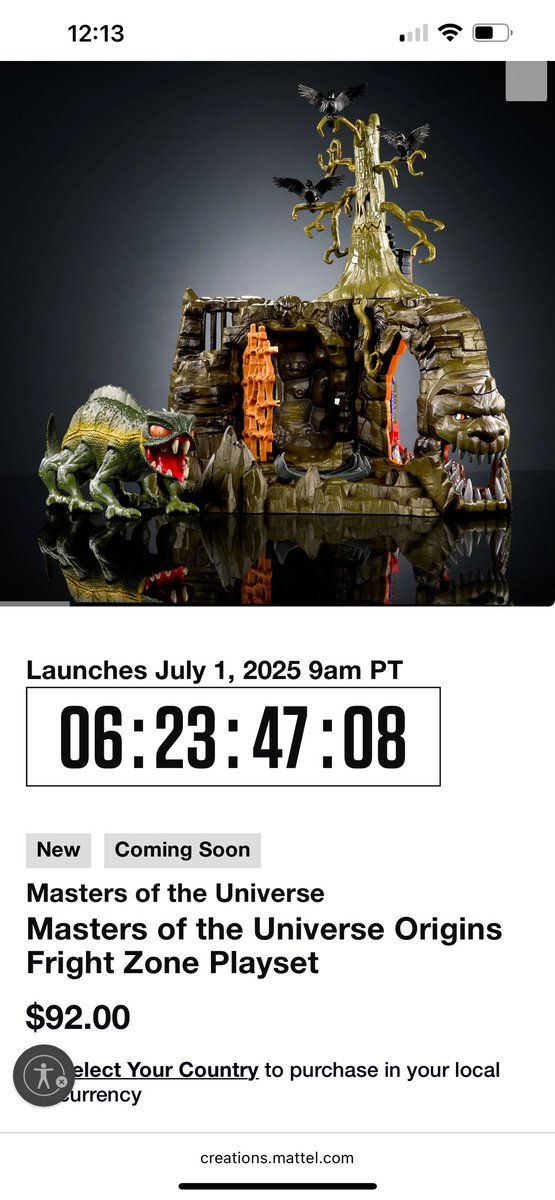Toyhuntersholl2's tweet photo. The Fright Zone will be going up for preorder on July 1st at 12 Eastern! The box art is beautiful.

Can't wait!

#motu #preorder #heman #mastersoftheuniverse #shera #frightzone #hordak #etheria #forthehonorofgrayskull
#80stoys #80scartoons https://t.co/EapJy2z2Yi