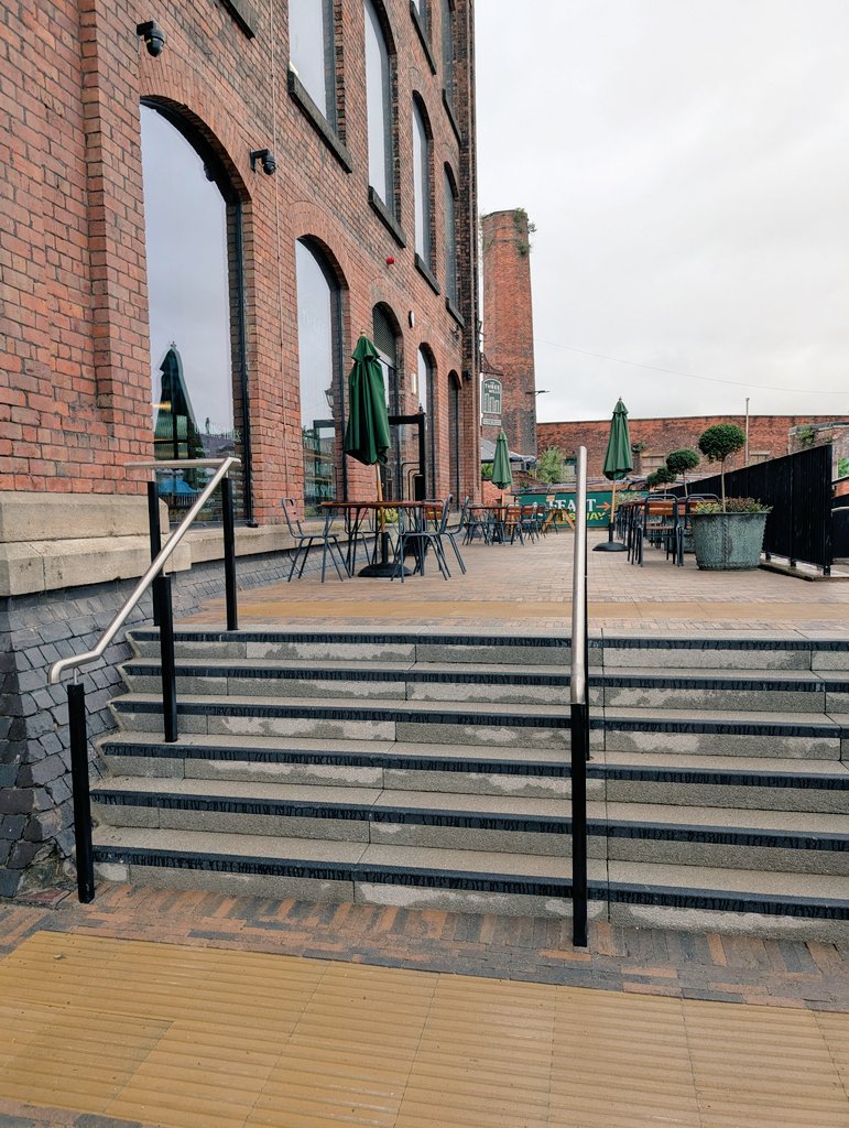 paulfarns's tweet image. I can foresee my monthly outgoings going through the roof. Stood outside our works new office space and the pub is 30 yards away 馃槣