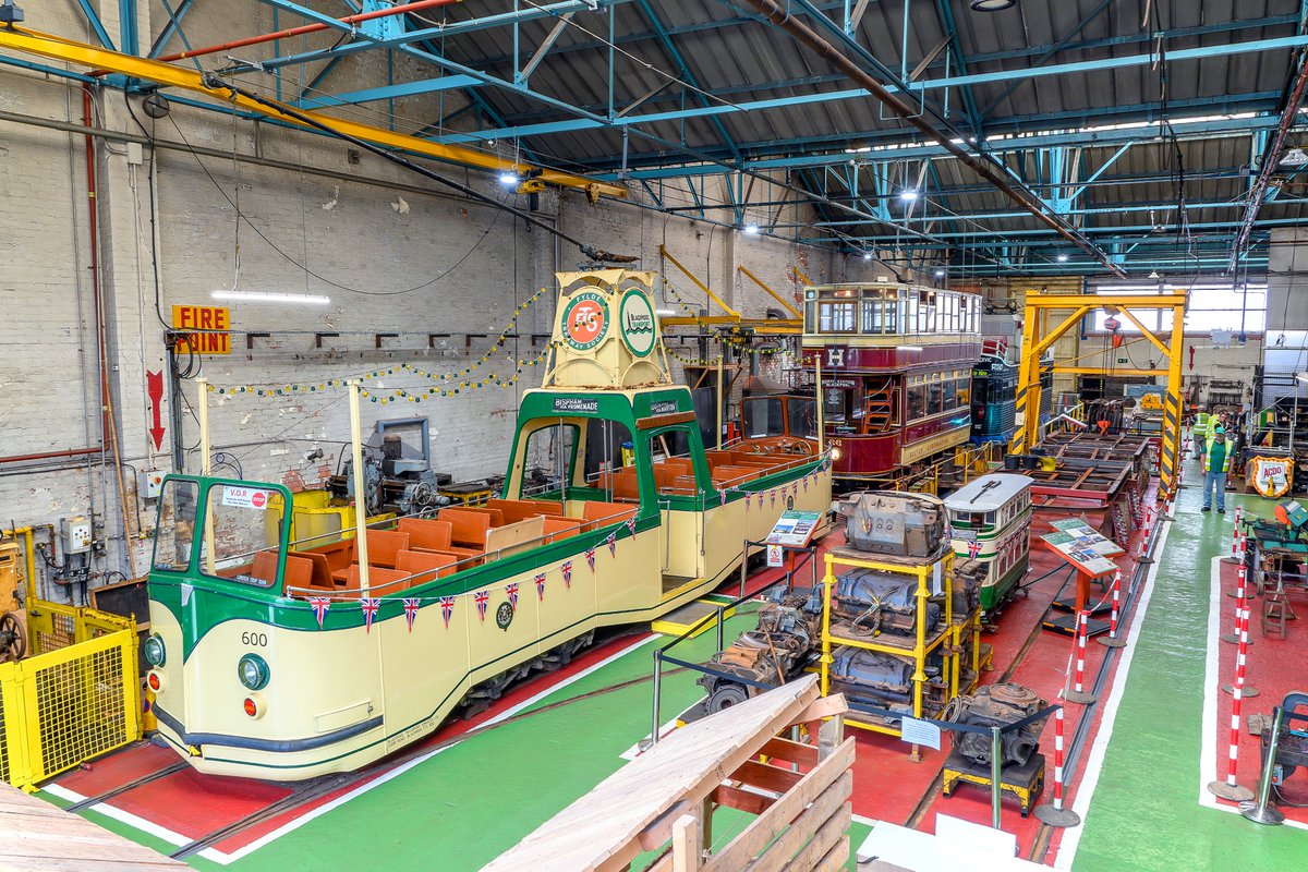 visitBlackpool's tweet photo. Love our heritage trams? Explore Tramtown - a unique Blackpool experience 🚋

VisitBlackpool Tourist Information Centre now sells tickets for Tramtown, a fascinating behind-the-scenes tour of Blackpool's historic tram depot full of beautifully preserved vehicles and rare displays.

🕙 Tours run Mon, Wed, Sat (10am–2pm), plus Thursdays in August
🎟️ £5 adults / £2.50 children – all proceeds support tramway restoration
📍 Hopton Road, near Manchester Square tram stop
🎫 You can book online at: https://t.co/mU733tARF7 or simply turn up and pay at the gate.

Tickets are available at the Tourist Information Centre (Festival House, near Blackpool Tower).

Open daily 9am–5pm | 📞 01253 478222 | ✉️ email: information@visitblackpool.com