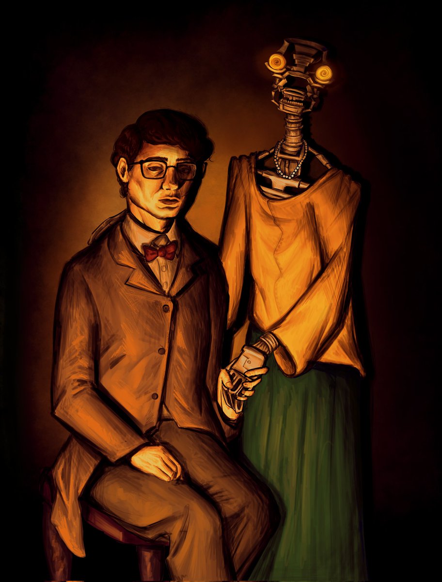 Edwin and Fiona ❤️ #FNAF #SOTM