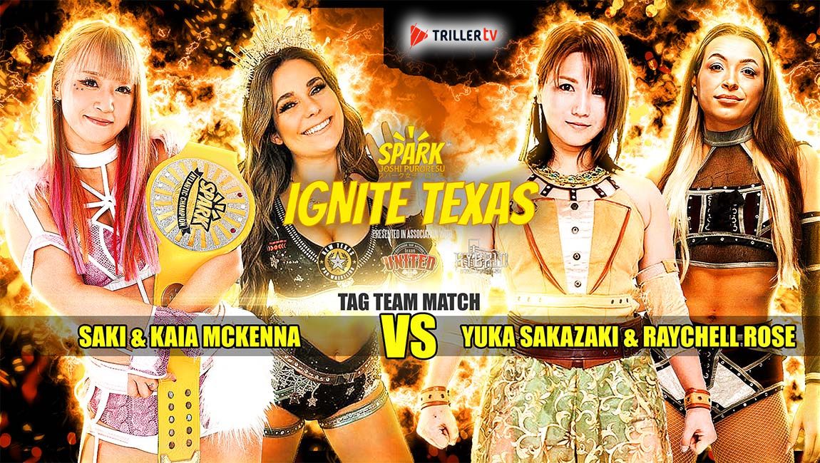 Triller_TV's tweet photo. Trouble in Texas ๐ค
@sakipopo29 and @KaiaMcK will face off with @YukaSakazaki and @ItsRaychellRose THIS SUNDAY, who is getting the W?
@SparkJoshiPuro #IgniteTexas | June 29 | TrillerTV PPV https://t.co/4hiycqsCbB