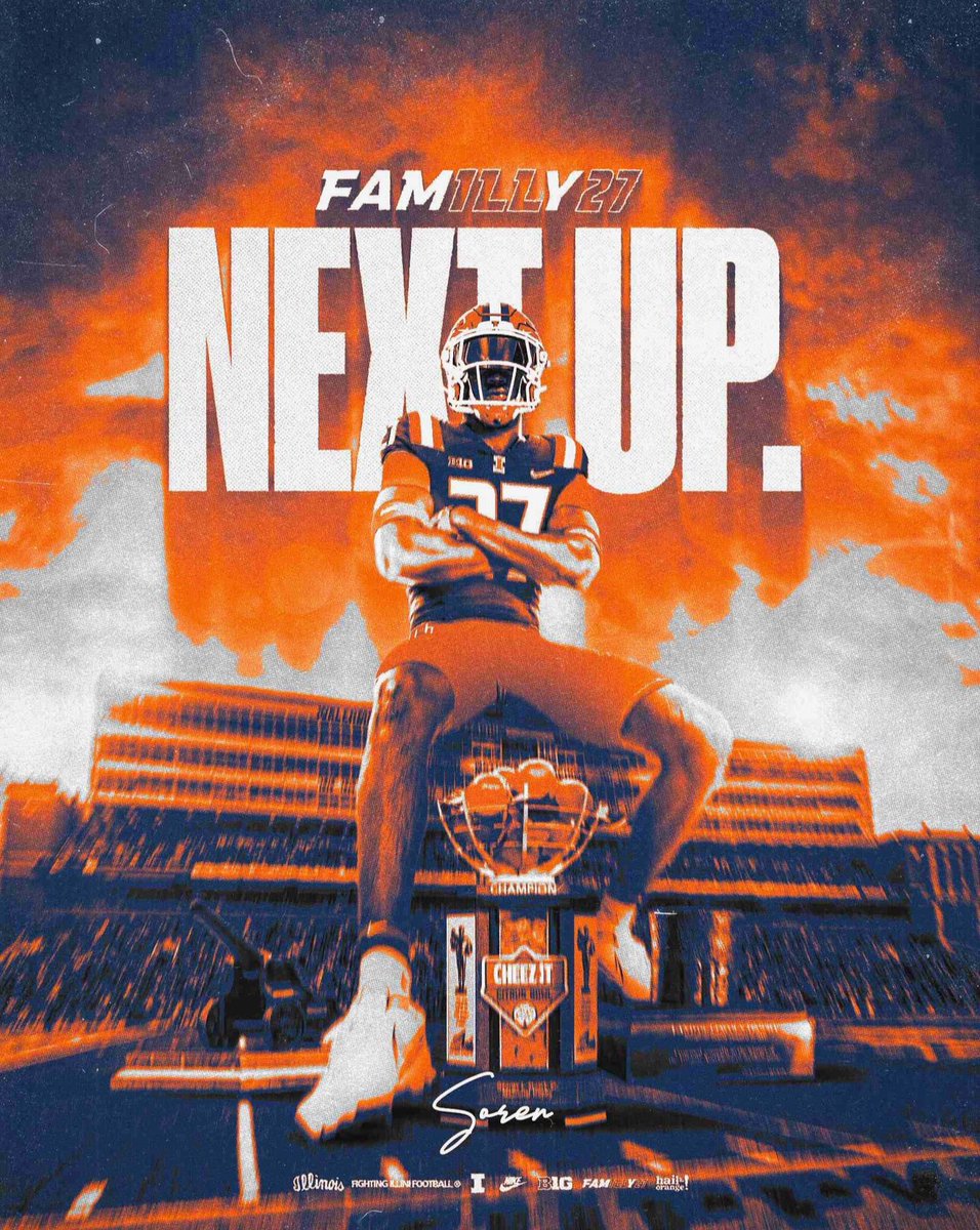 SorenFifer's tweet image. Thanks @IlliniFootball for the love!