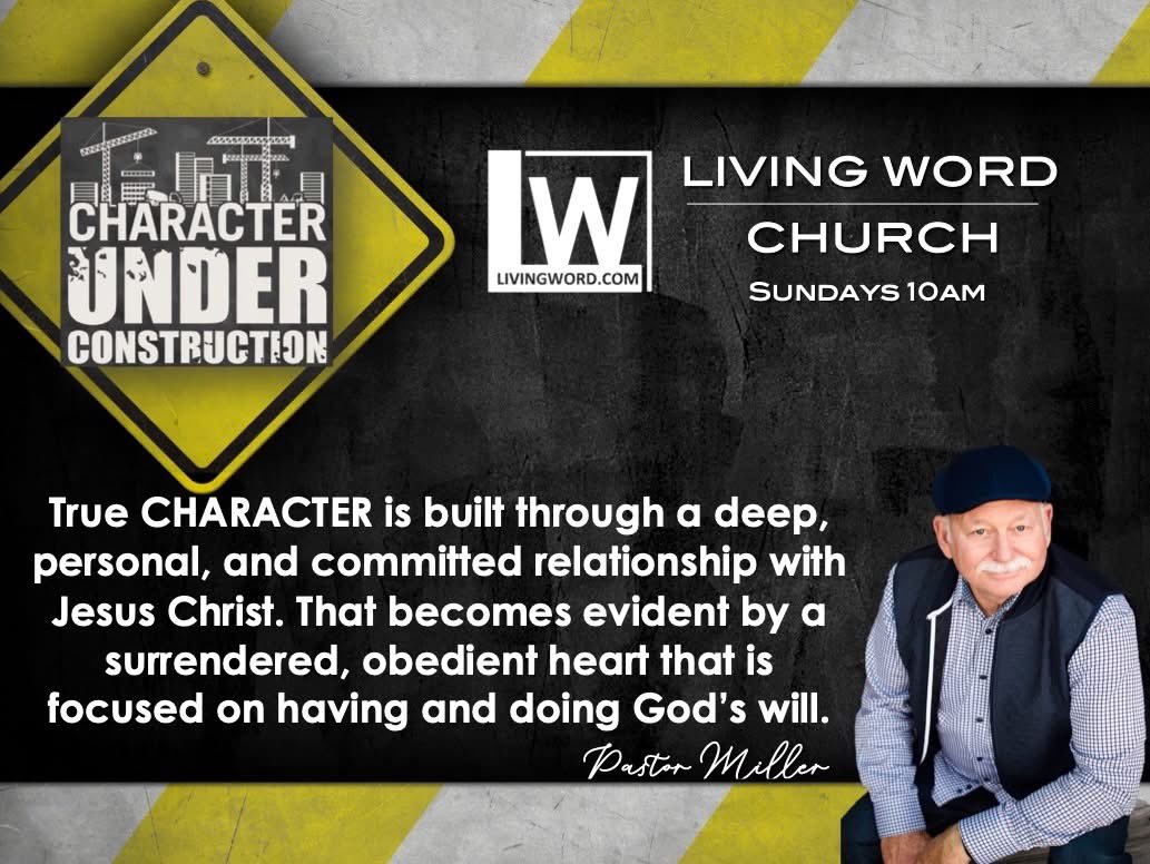 PsHaywardMiller's tweet photo. The first message in the Character Under Construction Series is available on the LWC App and https://t.co/CwFWE62irI. https://t.co/uhNozki8i1