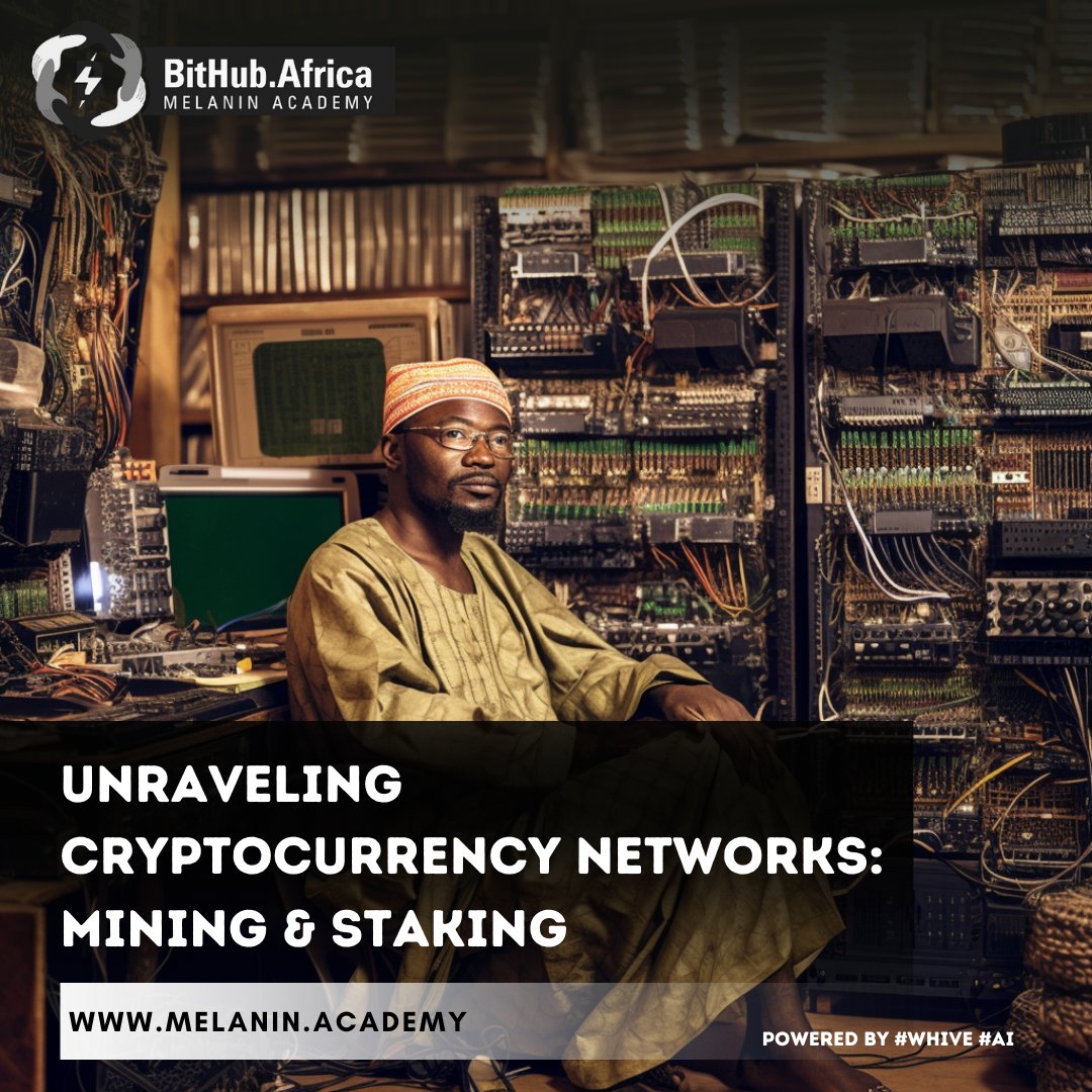 Curious about Bitcoin mining &amp; staking? 💻 Uncover the hardware and processes behind it! Join MelaninAcademy for expert insights and expand your knowledge in the world of cryptocurrency! 🚀 BitcoinAfrica