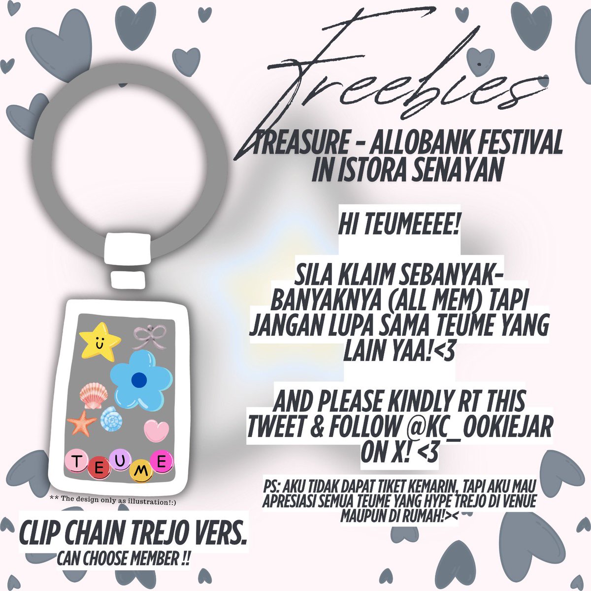 kc_ookiejar's tweet photo. ˚୨ৎ FREEBIES ONLINE TREASURE ALLOBANK by @kc_ookiejar ⋆. 𐙚 

💫semoga bisa jadi obat pegel pegel kemarin!💚💫

📆 25.06
⏰ 00.01
📍 Checkout shopee

📌 Likes &amp; RTs are appreciated🥰
📌 Ada banyak, ayo habiskan📦💚
🔗 https://t.co/SO1m1rpeTv

Stay healthy, Teume🫶🏻🥰 https://t.co/DAO35VWKoW