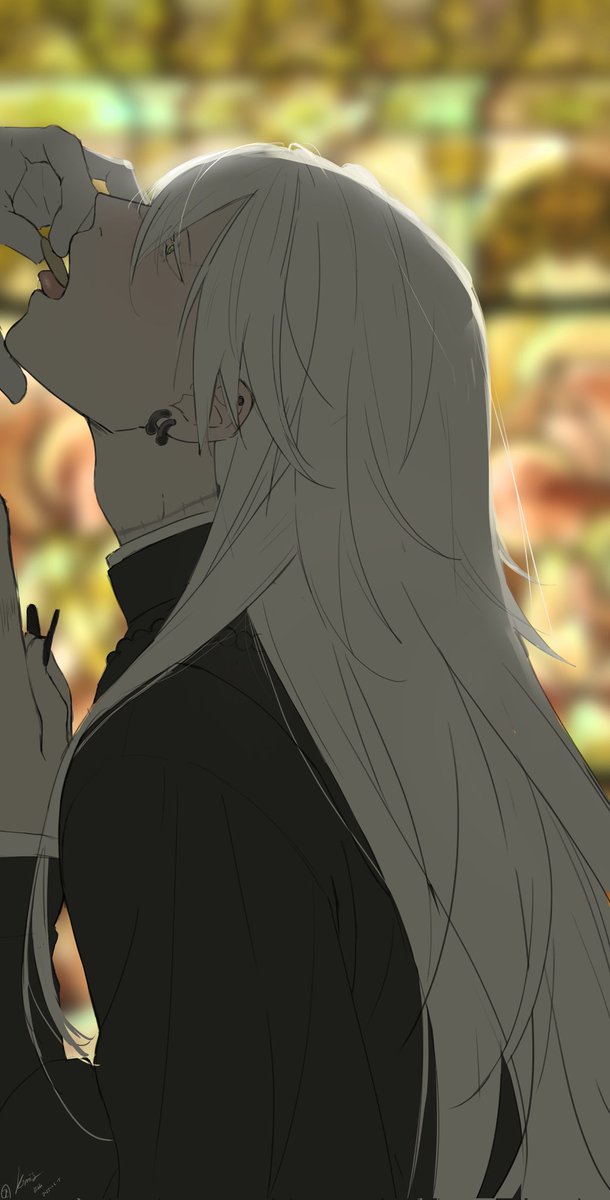 #blackbutler 그냥 홀리한 장면 아마도.