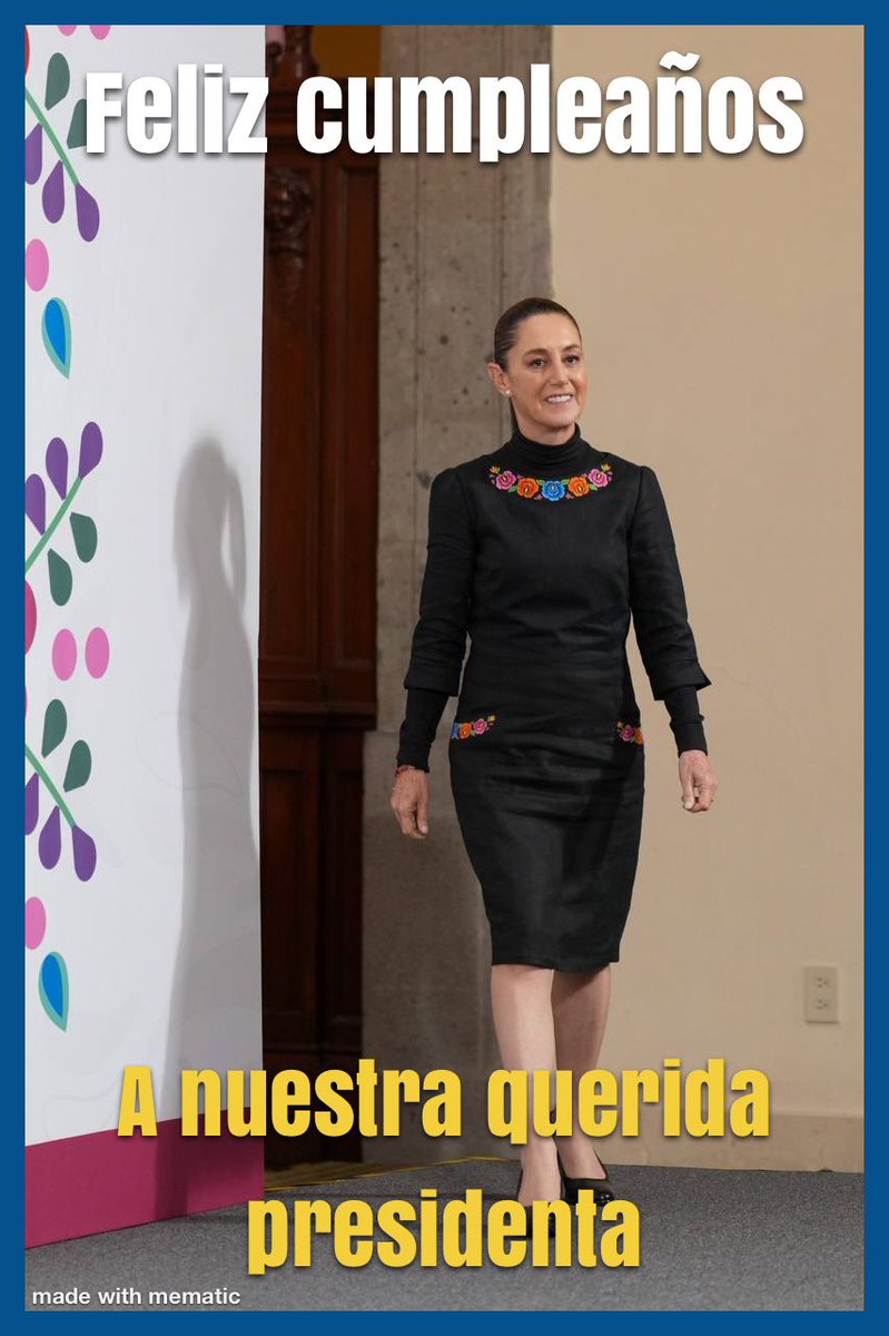 IvnSnch59811311's tweet photo. Dios le conceda abundantes años más de buena vida!! @Claudiashein 🥳🎂🎉💐🍻 https://t.co/F3obNeKQ4X