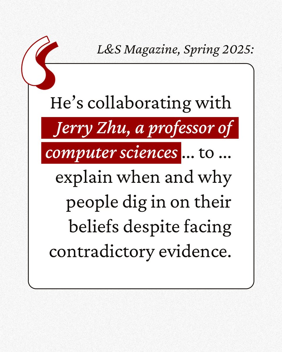 WisconsinCS's tweet image. Welcome to the AI Terrarium, a Matrix-like environment populated by artificial intelligence agents. 

Inside it, simulated personas interact, learn—and roleplay?

The latest issue of the @UWMadisonLS magazine takes a closer look: lsmagazine.wisc.edu/issues/spring-…