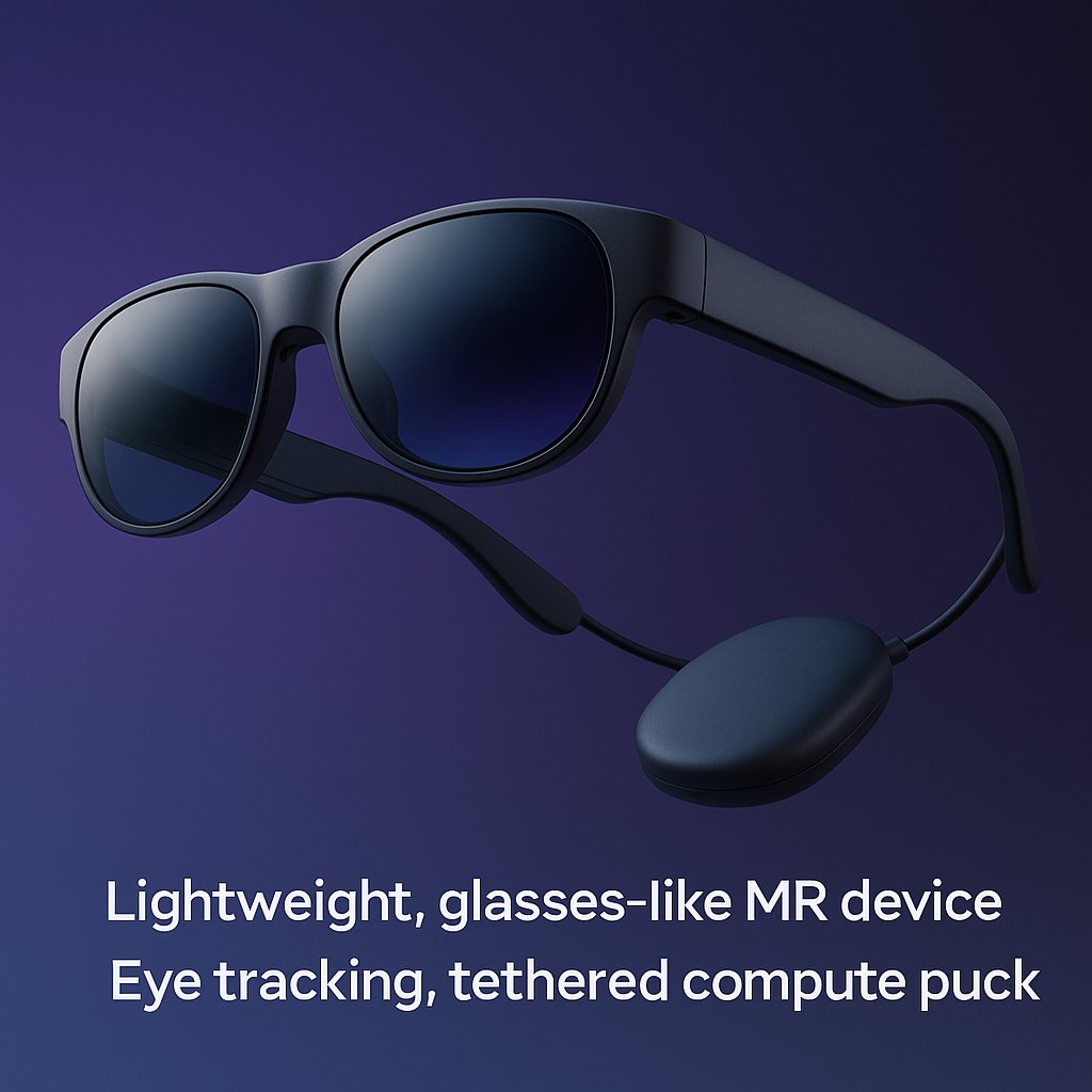 I'm sad that Meta is shifting away from full VR and prioritizing MR glasses. Those would be cool, but I like fully immersive experiences. 

Source: Stuff I read, then I made these in chatgpt.