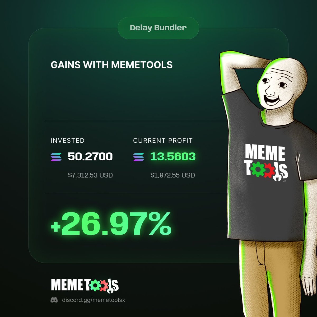 Make more in 2 hours than some people make in 2 weeks…

Being a pump fun dev is easy.