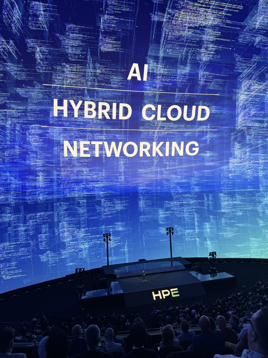 BobLaliberte (@boblaliberte) on Twitter photo “Networking is the core foundation of modern IT environments” -<a href="/AntonioNeri_HPE/">Antonio Neri</a> - I couldn’t agree more- especially in highly distributed environments #HPEDiscover “Networking is the core foundation of modern IT environments” -<a href="/AntonioNeri_HPE/">Antonio Neri</a> - I couldn’t agree more- especially in highly distributed environments #HPEDiscover