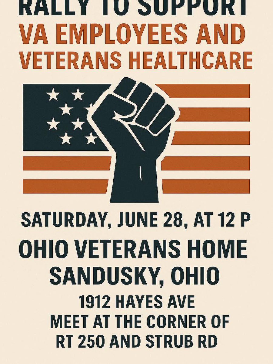 This Saturday, June 28, a local northern Ohio activist is hosting rally at Sandusky's own VA home. Attend if you are able, then stop at Sandusky's Pride Festival at Shoreline Park, Downtown Sandusky - we'll be there!!

<a href="/eriecountydems/">Erie County (Ohio) Democrats</a> <a href="/OHDems/">Ohio Dems</a> <a href="/hurondems_ohio/">Huron County (Ohio) Democratic Party</a> <a href="/OttawaCoOhDems/">Ottawa County Dems</a>