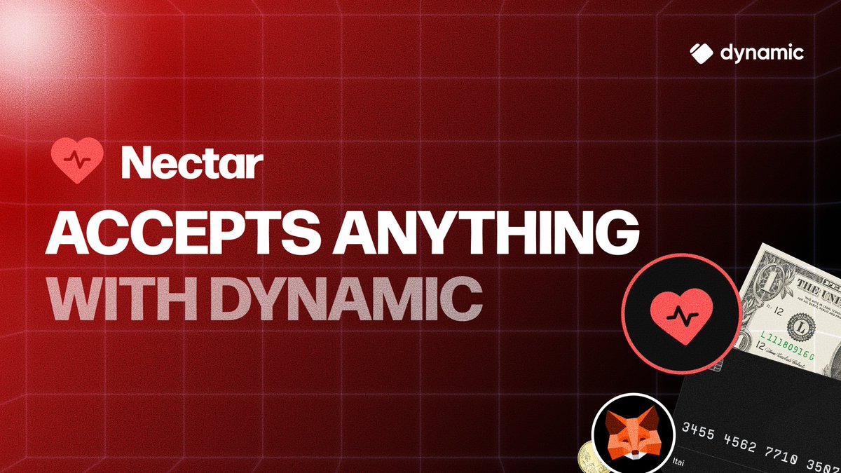 Nectar AI (@trynectarai) on Twitter photo AI chats. Any wallet.
Nectar now Accepts Anything with <a href="/dynamic_xyz/">Dynamic | Wallets & Logins</a>.
Create, connect, and engage without friction. AI chats. Any wallet.
Nectar now Accepts Anything with <a href="/dynamic_xyz/">Dynamic | Wallets & Logins</a>.
Create, connect, and engage without friction.