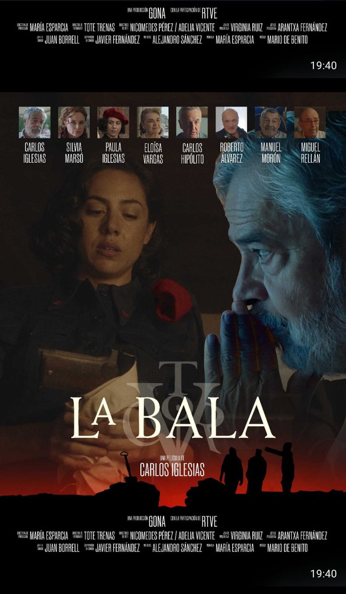 Los primeros dos bocetos para el cartel de La Bala...