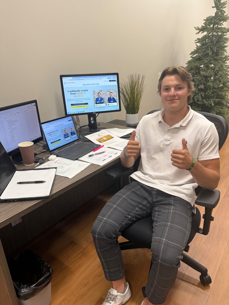 TommieXCTF's tweet image. Track to Tech
Johnny Bezdicek is combining his passion for finance and innovation through an internship with Jupiter Wealth Planning
He’s learning how to build smarter financial plans and streamline processes using AI
#RollToms