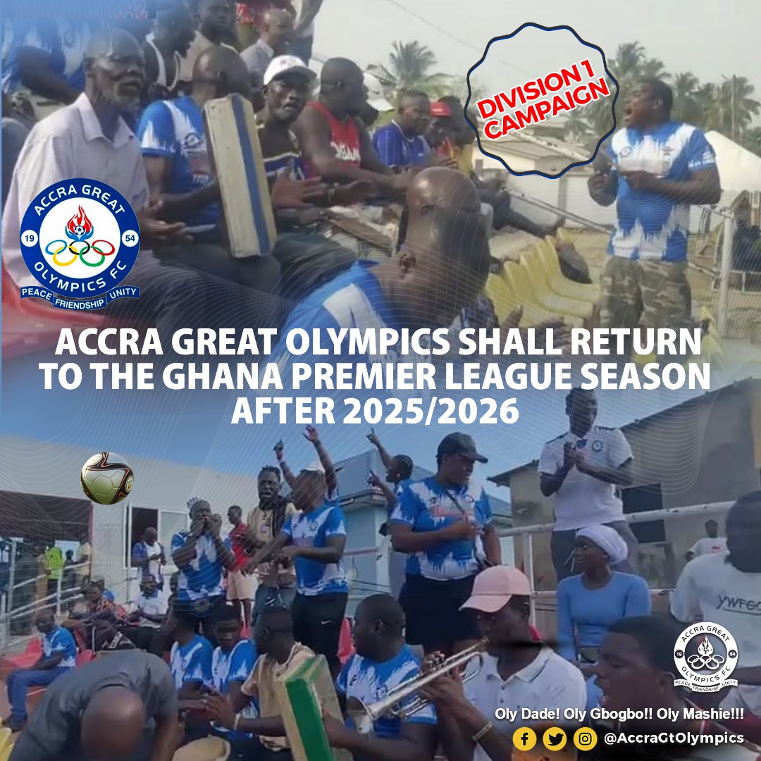 Announcement 🔊  to the General Public from <a href="/AccraGtOlympics/">OLY DADE</a> fans. Players, Managment and Shareholders main target is in the flyer below. come well prepared. Ashwieeeee for the journey ahead.The Glitch will be fixed. #NoMoreLipService.