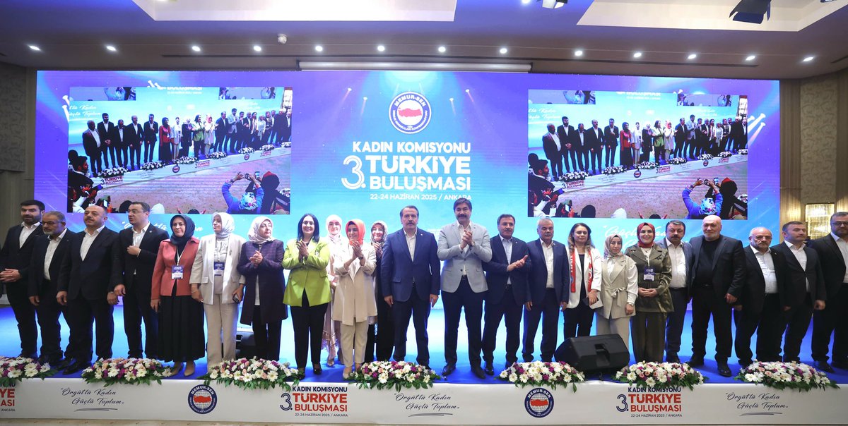 Memur-Sen Kadınlar Komisyonu 3. Türkiye Buluşmasına Emekli Memur-Sen Başkanımız Ali Küçükkösen katıldı.